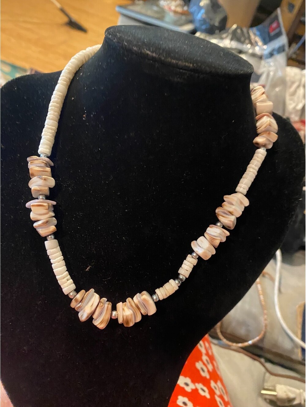vintage boho statement necklace